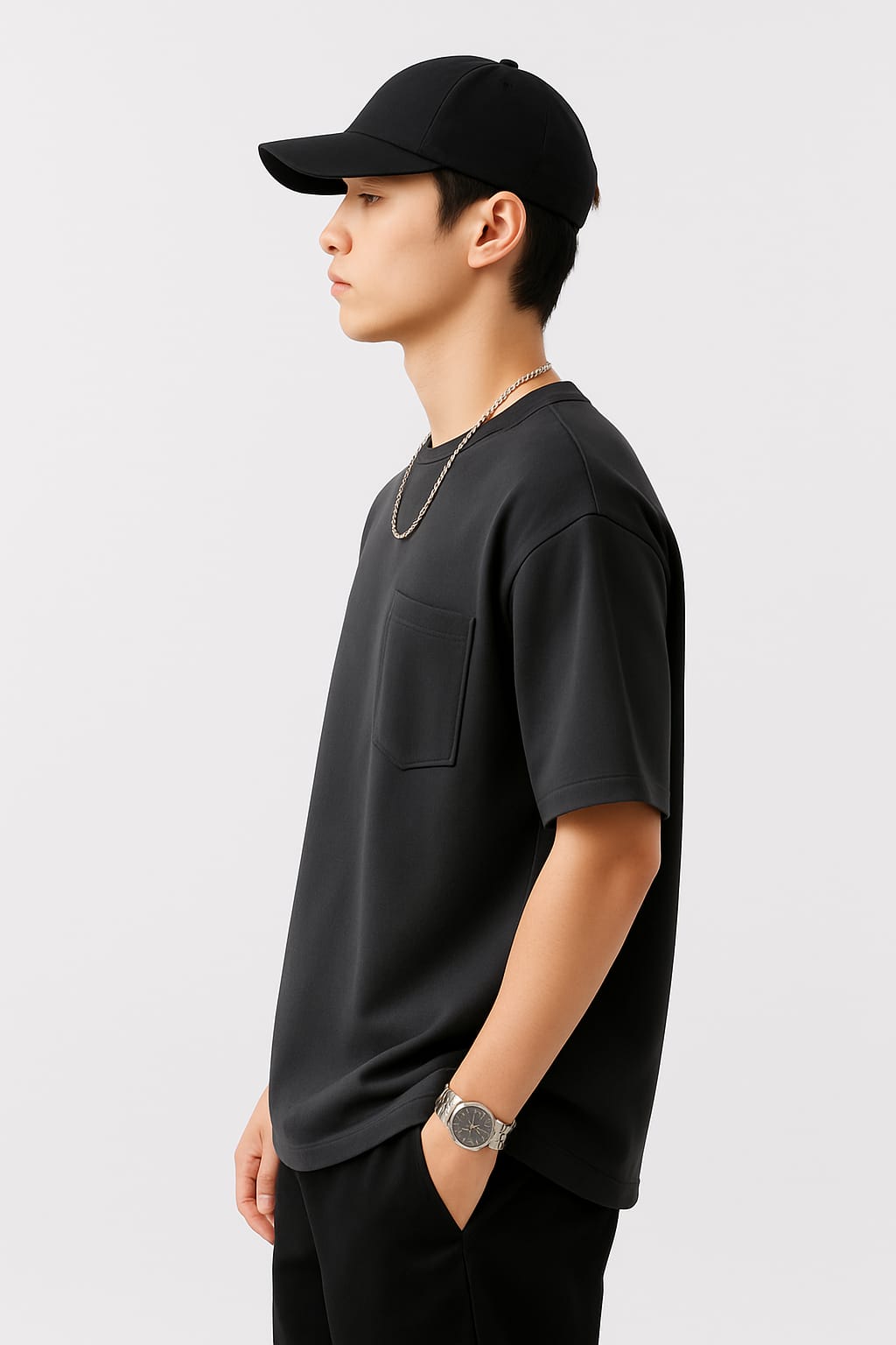Essential Oversized Pocket T-Shirt